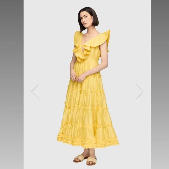 chinese dress ladies Nora Bustier Maxi Dress